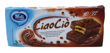 Load image into Gallery viewer, Midi Ciaoocio Cocoa-Coated Snack with Cocoa Filling 350g
