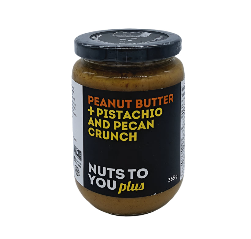 Nuts to You Peanut Butter & Pistachio and pecan Crunch 365g
