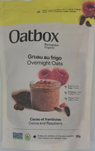 Load image into Gallery viewer, Oatbox Overnight Oats - Cocoa and Raspberry 280g
