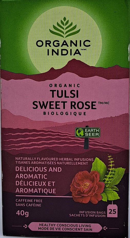 Organic India Sweet Rose Tea - 40g