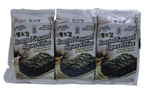 Load image into Gallery viewer, Paldo Roasted Seaweed Snacks 3x5g
