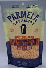 Load image into Gallery viewer, Parmela Creamery Plant Based Old Cheddar Style Shreds 198g
