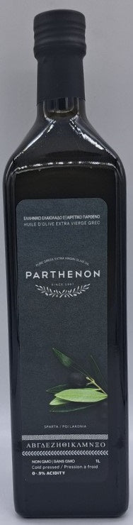 Parthenon Greek Cold Pressed Extra Virgin Olive Oil 1L