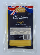 Load image into Gallery viewer, Queen's Castle Cheddar Hand Blended with Truffle 150g
