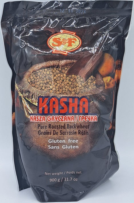 S&F Kasha Pure Roasted Buck Wheat 900g
