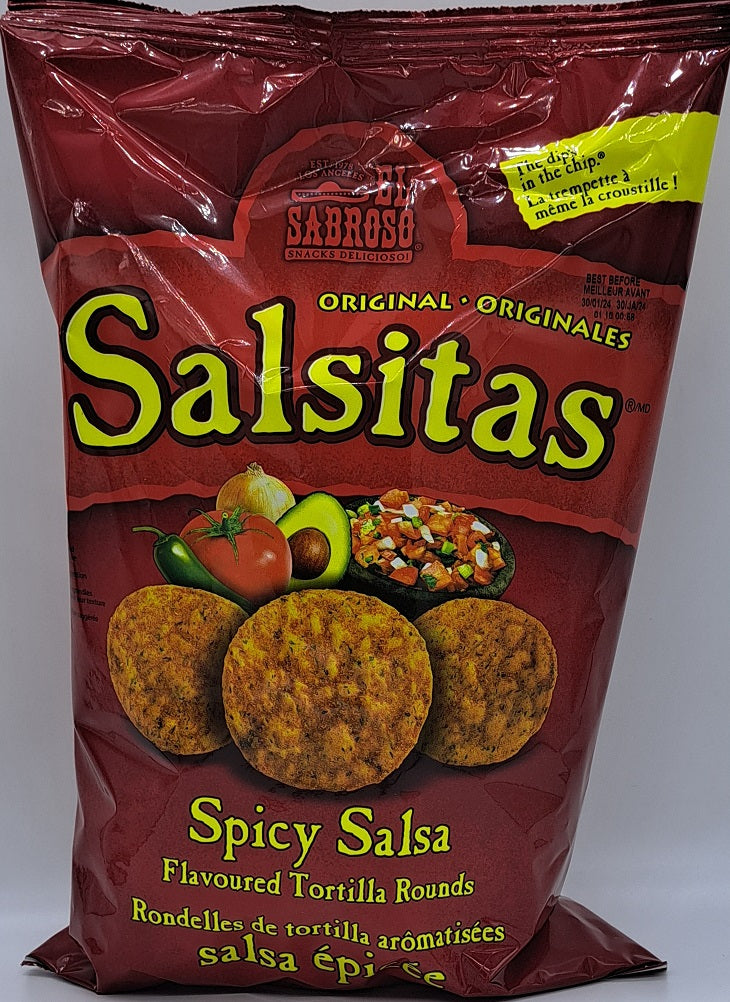 El Sabroso Original Salsitas Chips 284g