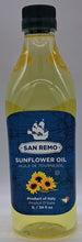 Load image into Gallery viewer, San Remo Sunflower Oil 1L
