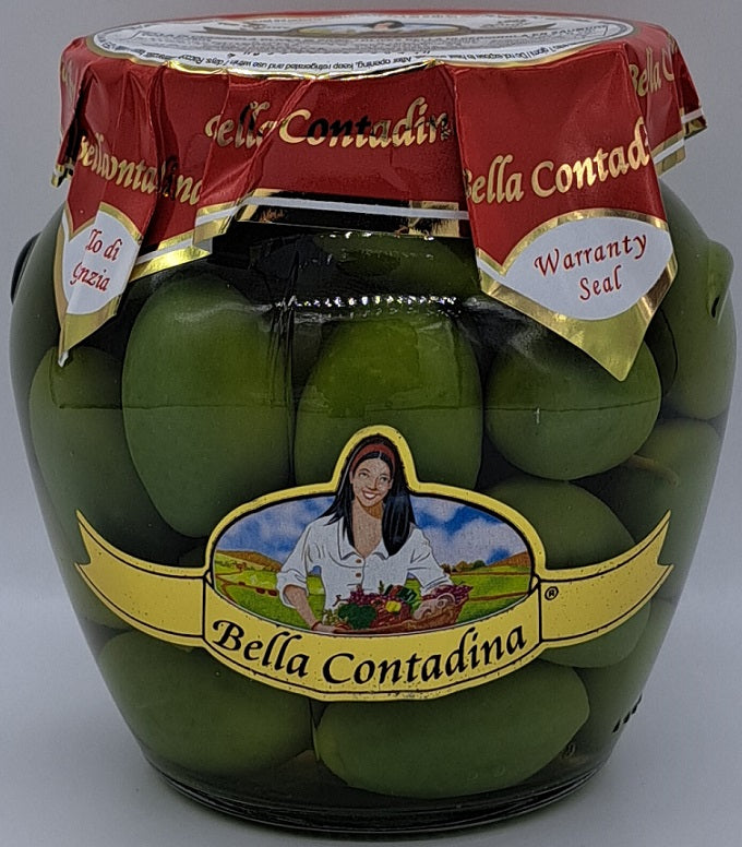 Bella Contadina Green Olives In Brine 580mL