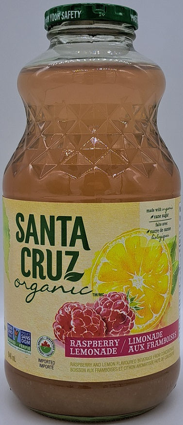 Santa Cruz Organic Raspberry Lemonade 946ml