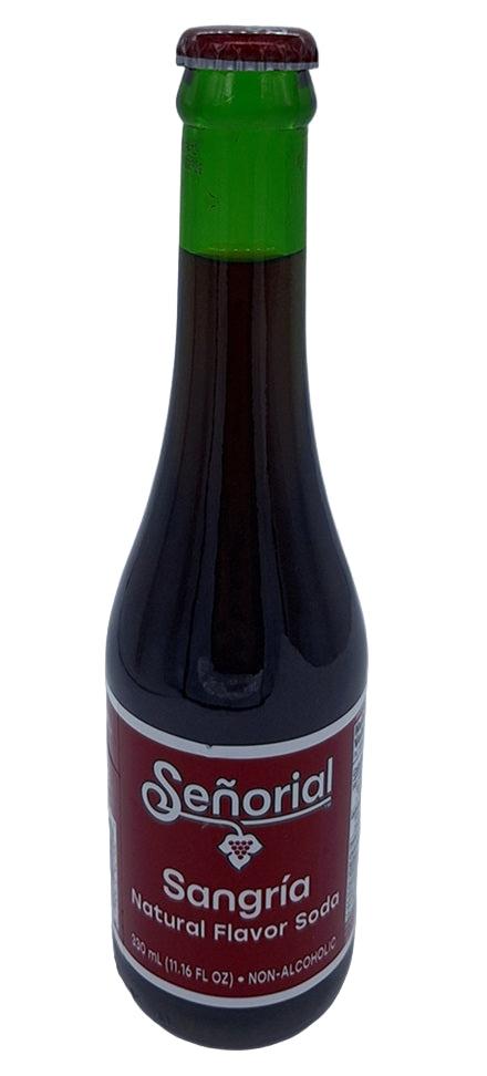 Senorial Sangria Natural Flavour Soda 330mL