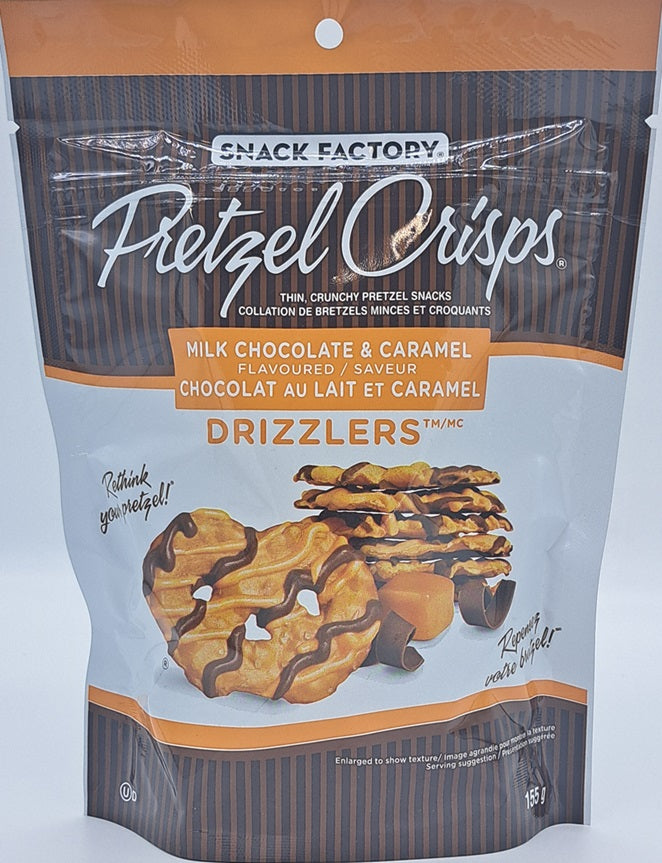 Load image into Gallery viewer, Snack Factory Milk Chocolate Drizzlers 155g