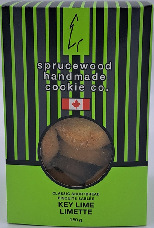 Sprucewood Handmade Cookie Co. Classic Shortbread - Key Lime 150g
