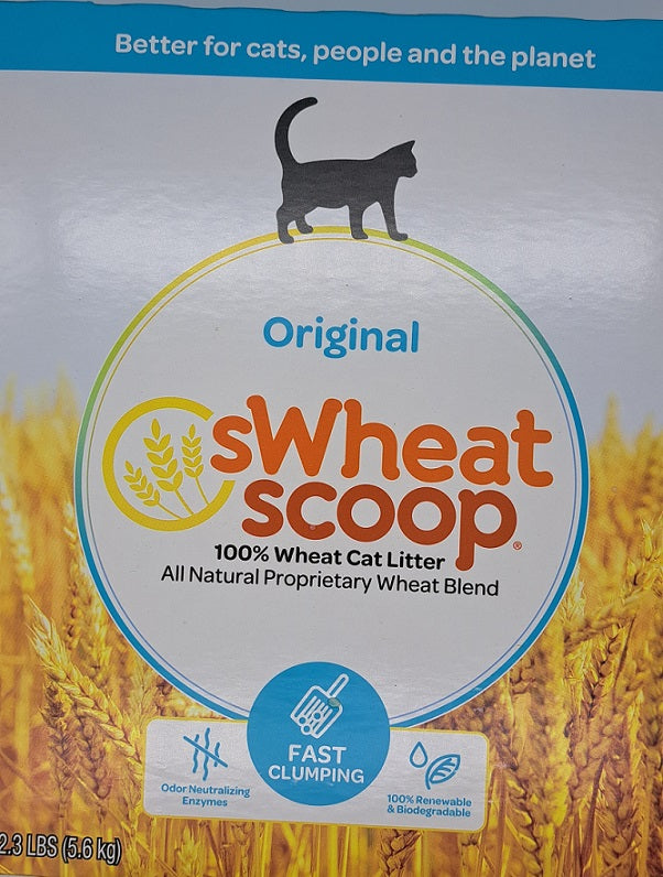 Sweat Scoop 100% Wheat Cat Litter 5.6kg