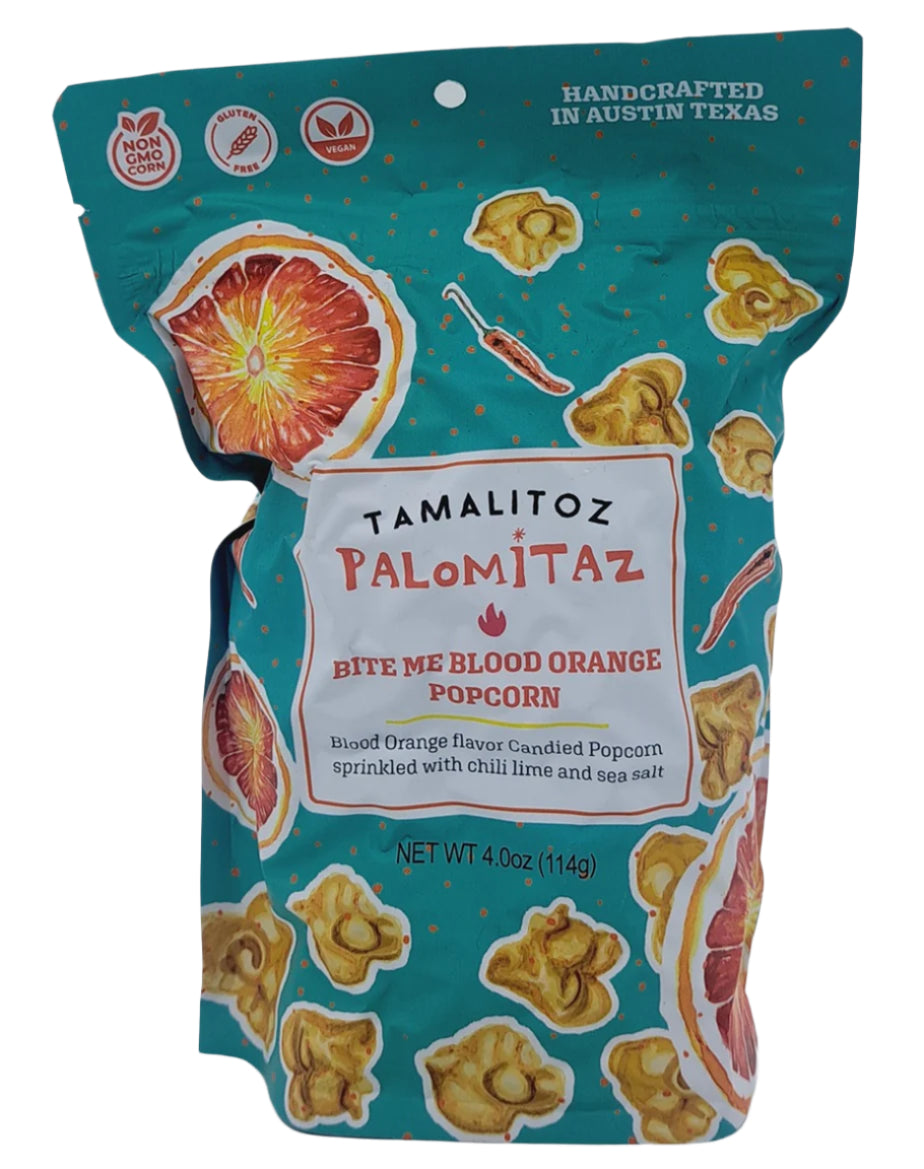 Tamalitoz Blood Orange Chilli Lime Sea Salt Candied Popcorn 114g