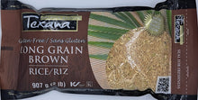 Load image into Gallery viewer, Texana Long Grain Brown Rice 2lb

