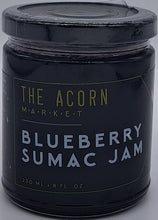 Load image into Gallery viewer, The Acorn Blueberry Sumac Jam 230ml
