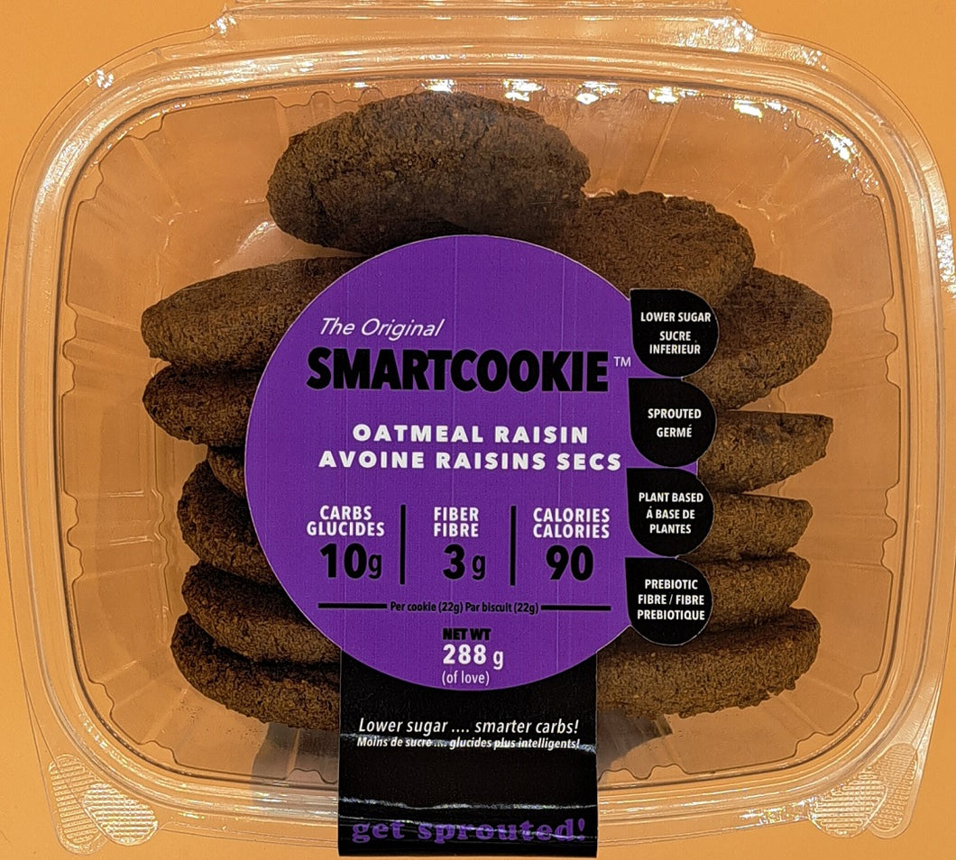 The Original Smart Cookie - Oatmeal Raisin 288g
