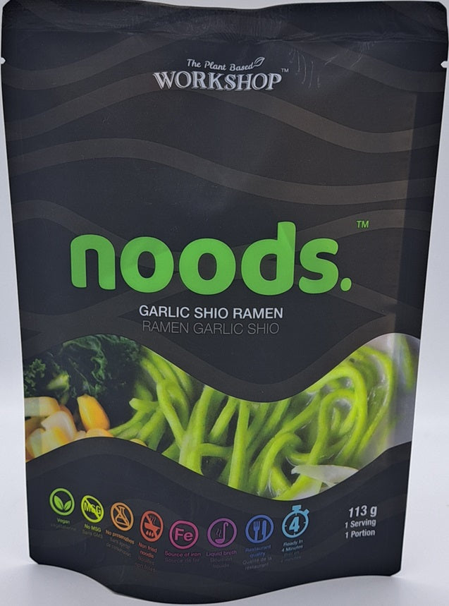 The Plant Based Workshop Vegan Garlic Shio Ramen 113g