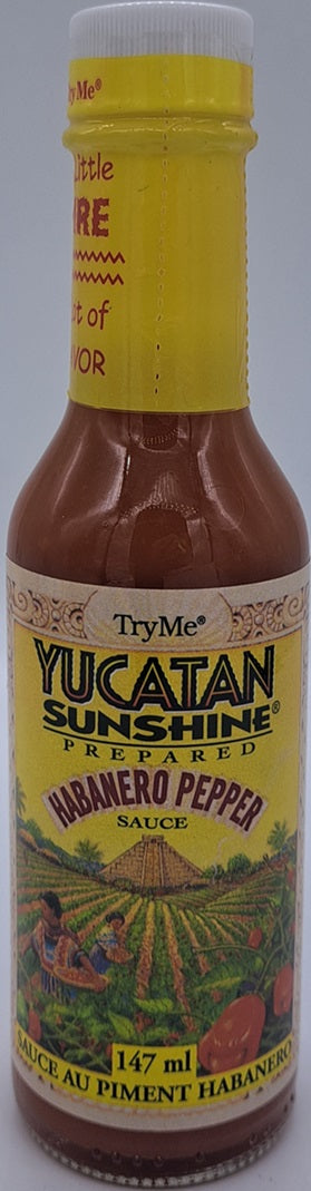 TryMe Yucatan Habanero Pepper Sauce 147ml