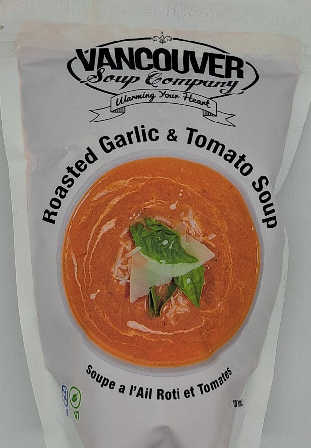 Vancouver Soup Company Roasted Garlic & Tomato Soup 700ml