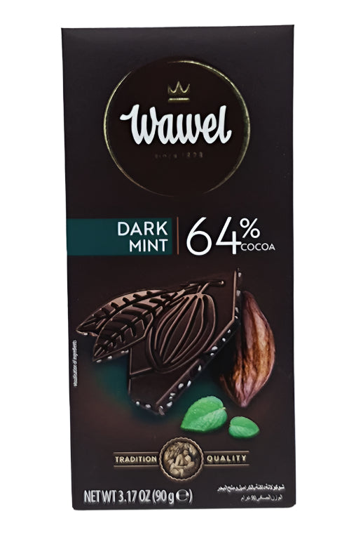 Wawel Dark Mint Chocolate 90g