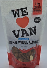 Load image into Gallery viewer, We Love Van	Unsalted Natural Whole Almond 454g
