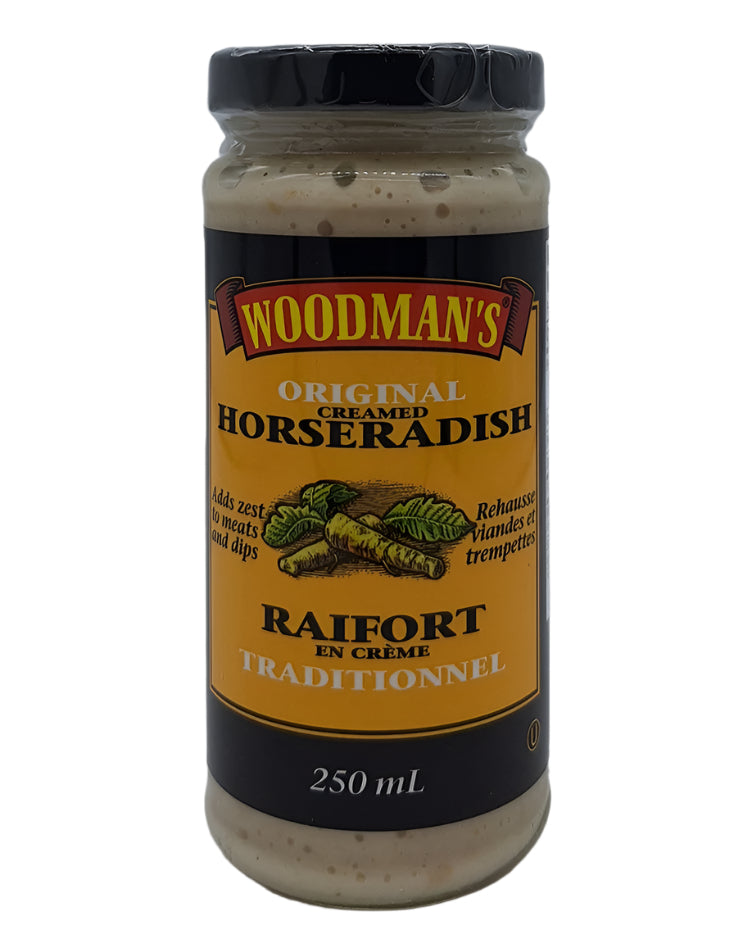 Woodman's Original Creamed Horseradish 250mL