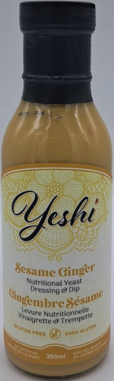 Yeshi Nutritional Yeast Dressing - Sesame Ginger 350ml
