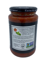 Load image into Gallery viewer, Cucina &amp; Amore Tomato Basil Pasta Sauce 475g
