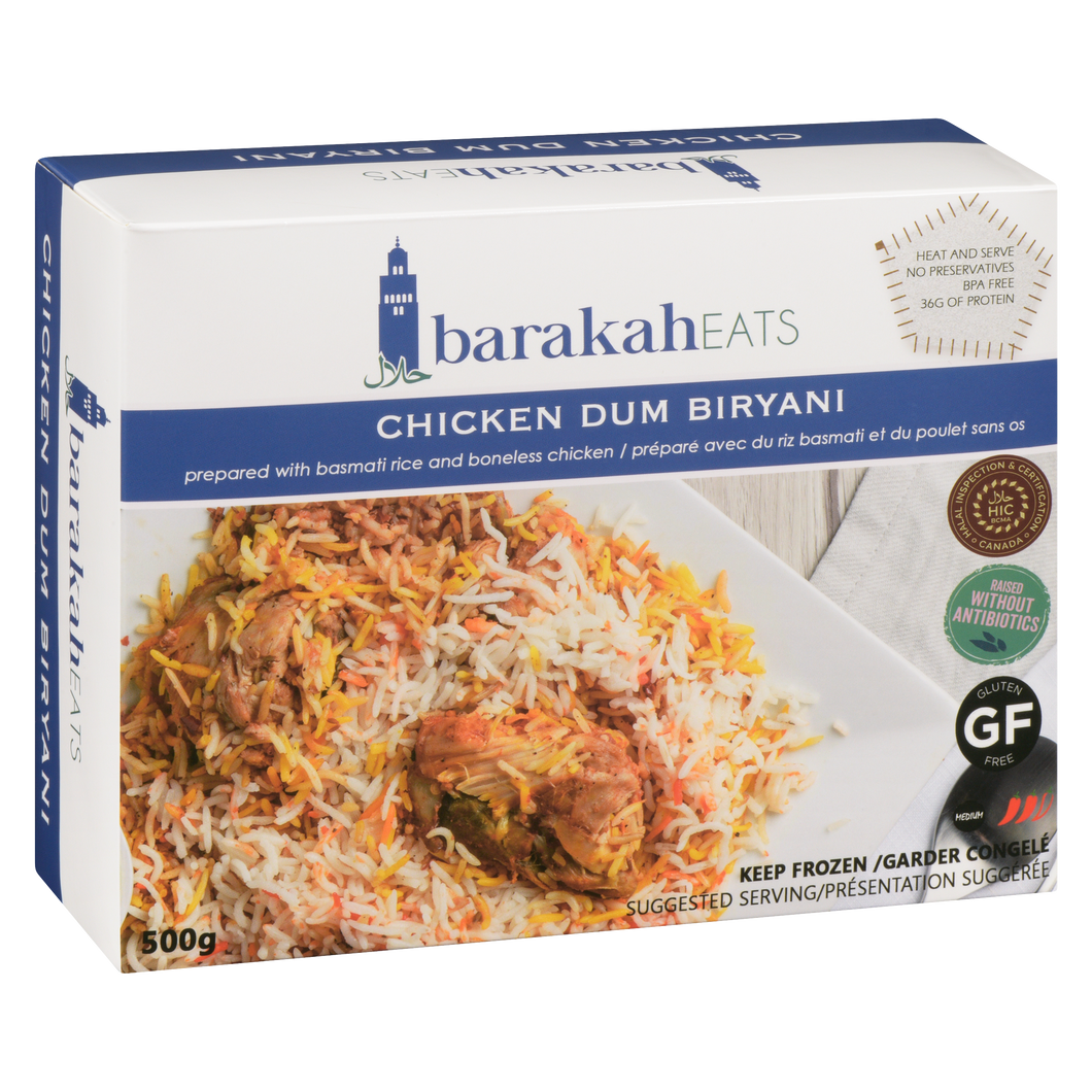 Barakah Eats Chicken Dum Biryani 500g
