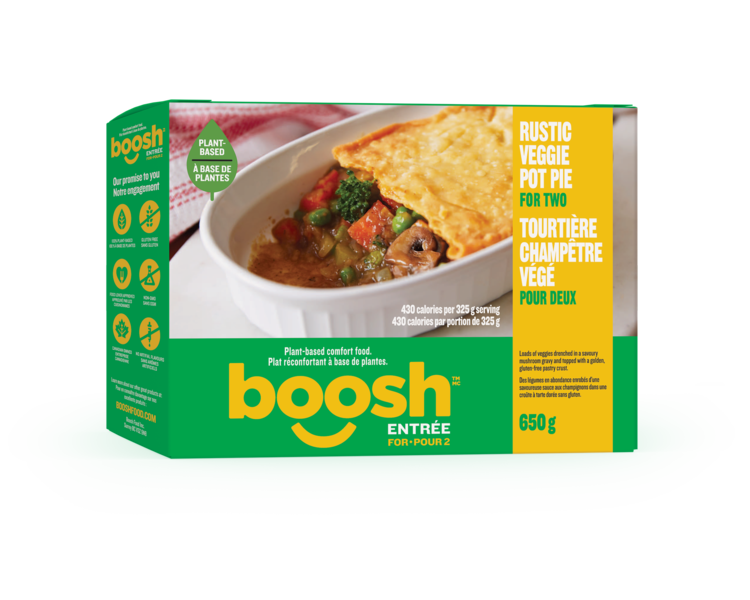 Boosh Rustic Pot Pie Entree