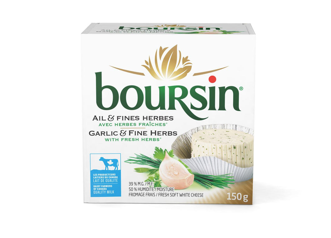 Boursin Garlic & Herb Soft Cheese 150g