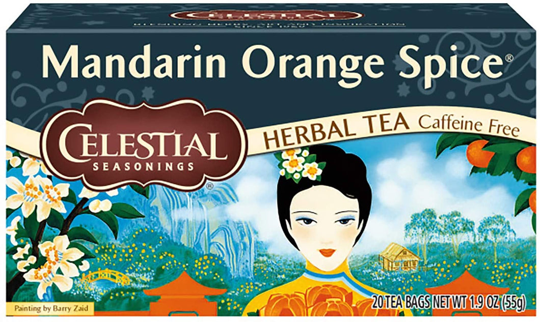 Celestial Seasonings- Tea Mandrain Orange Spice Tea (decaffeinated)