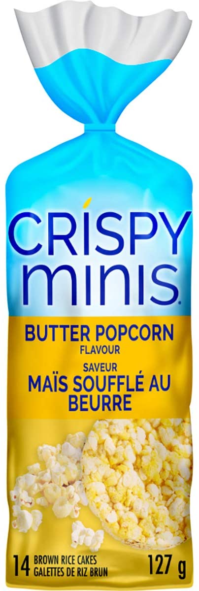 Crispy Minis Butter Popcorn Rice Cakes