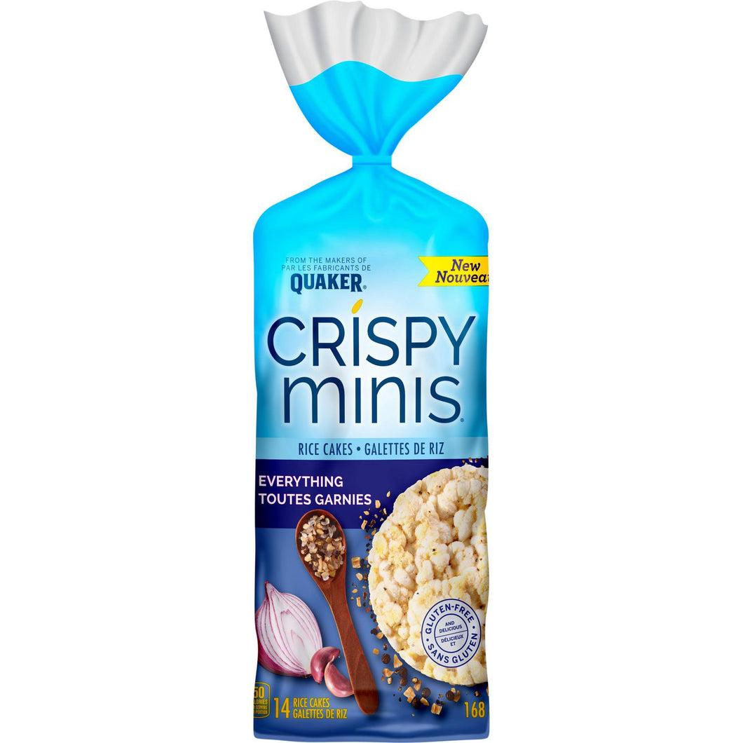 Crispy Minis Everything Rice Cakes