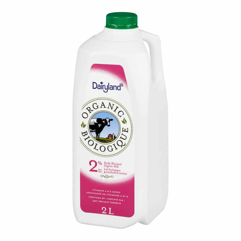 Dairyland Organic 2% Milk 2L