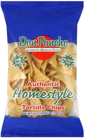 Don Pancho Tortilla Chips Homestyle (595g)