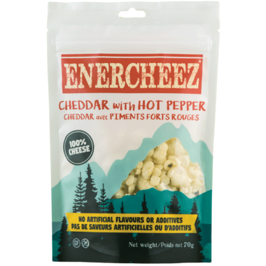 Enercheez Keto Crunchy Cheddar & Hot Pepper 70g