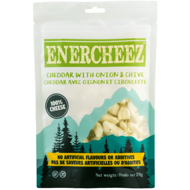 Enercheez Keto Crunchy Cheddar & Onion Chive 70g