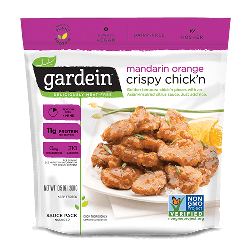 Gardein Meatless Mandrain Orange Crispy Chick'n