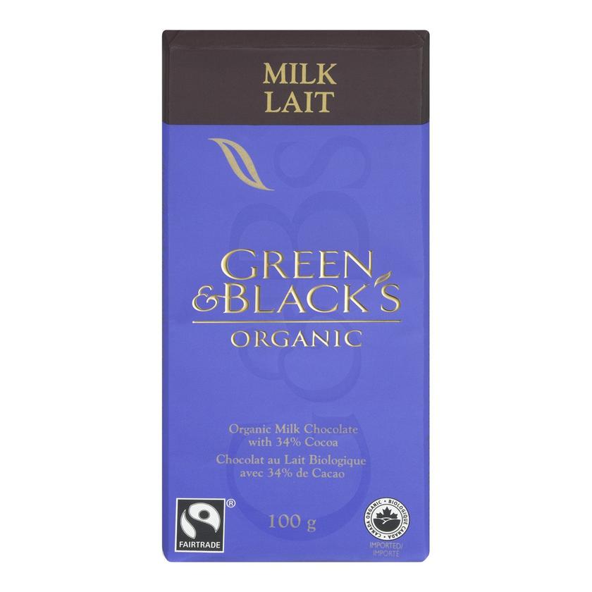 Green & Black Organic Milk Chocolate 90g