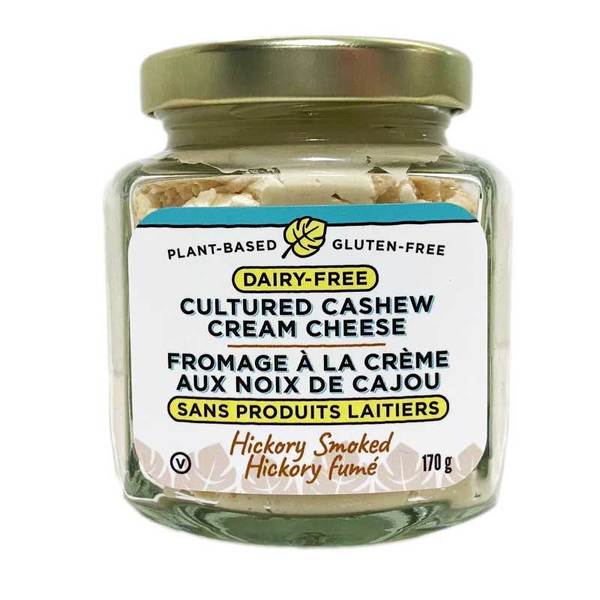 Living Tree Foods Cultured Cashew Cream Cheese Hickory Smoked