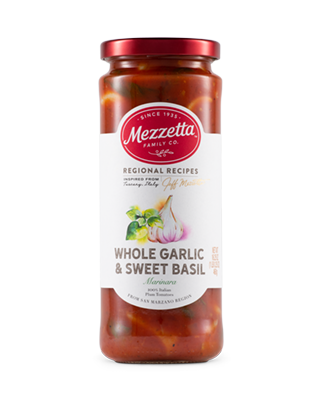 Mezzetta Whole Garlic & Sweet Basil Sauce 473ml