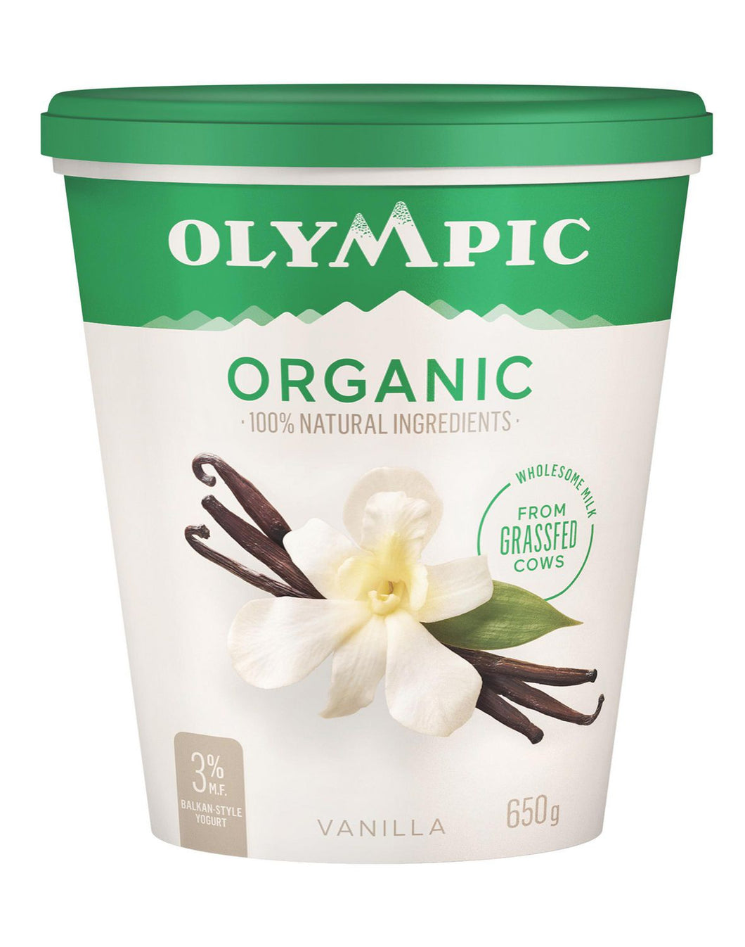 Olympic Organic Vanilla Yogurt