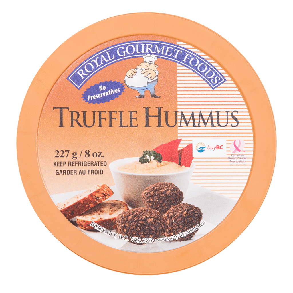 Royal Gourmet Truffle Hummus 227g