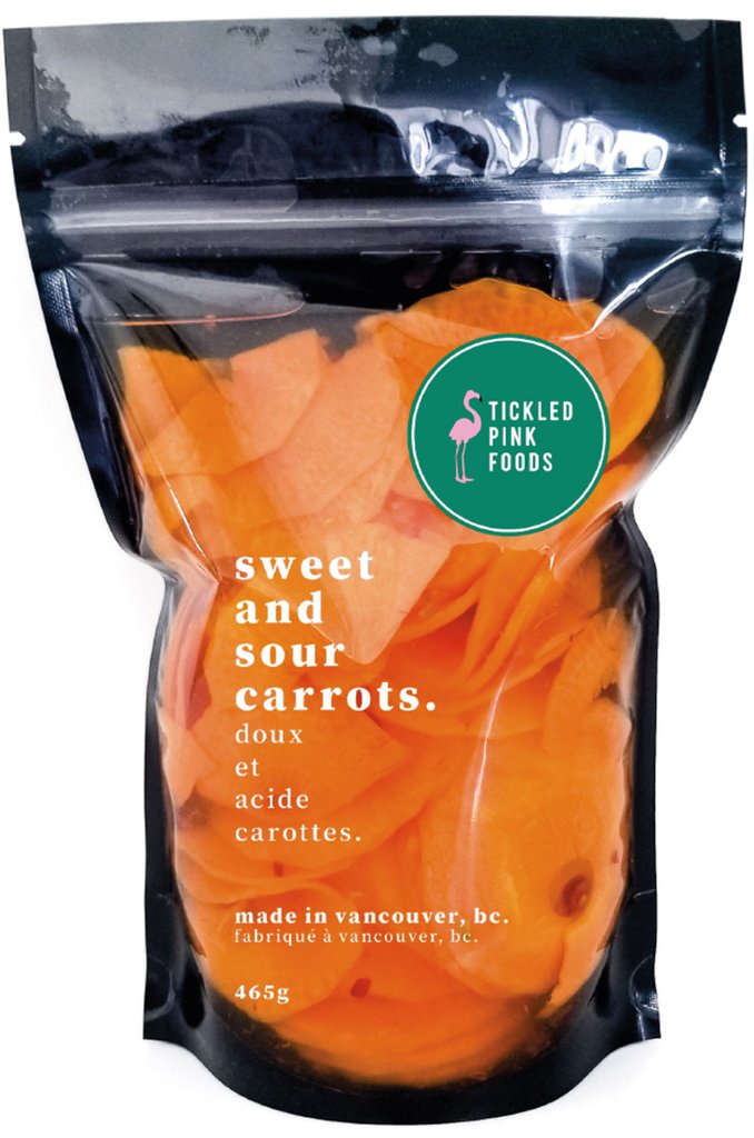 Tickled Pink Sweet And Sour Carrots