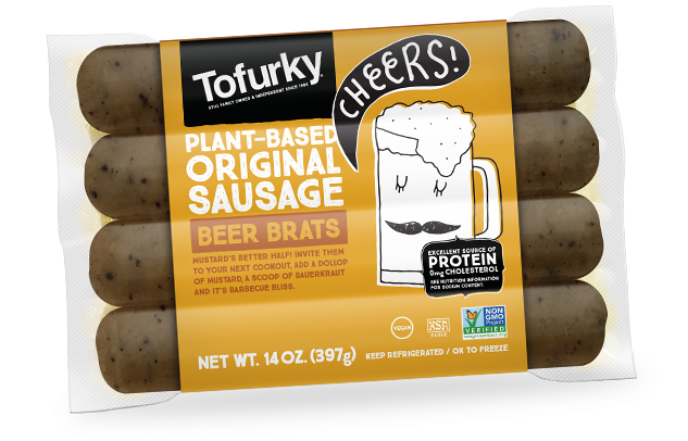 Tofurky Plant-Based Beer Brats