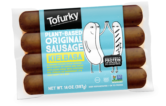 Tofurky Plant-Based Kielbasa Sausages 397g